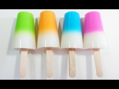 DIY How to Make Color Ice Cream Pop Jelly | How To Jelly