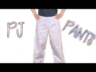 DIY: How To Sew PJ Pants