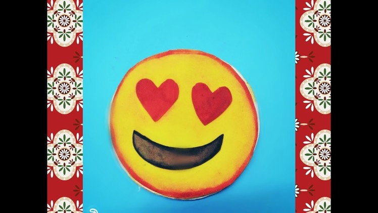 DIY- recycle emoji notebook