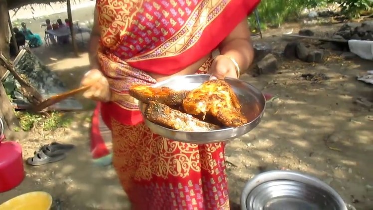 ✔ DIY VILLAGE COOKING - FRESH FISH COOKING FROM METTUR DAM - FISH ROAST AND FRY