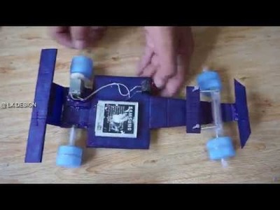 How To Make a F1 Racing Car - Electric F1 car DIY very easy