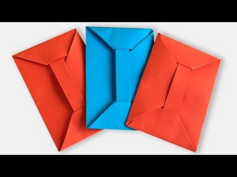 How to Make a Paper Envelope | Origami Envelope Without Glue or Tape