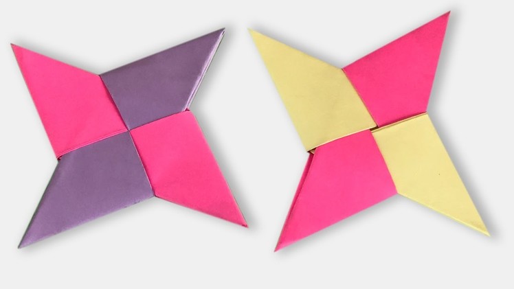 How To Make a Paper Ninja Star (Shuriken) | Origami Stars