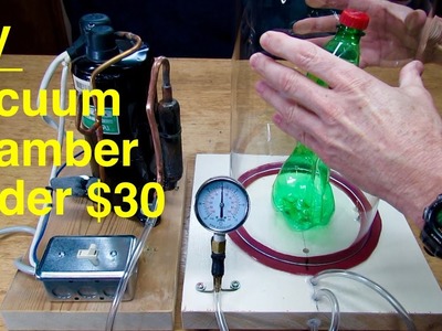 How to make ●  A VACUUM CHAMBER ● ( for under $30 ! )