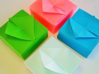 How To Make Paper Box Diy - How To Make Box Paper