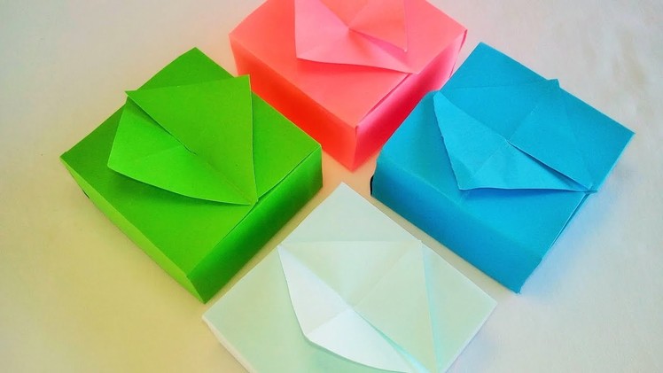 How To Make Paper Box Diy - How To Make Box Paper