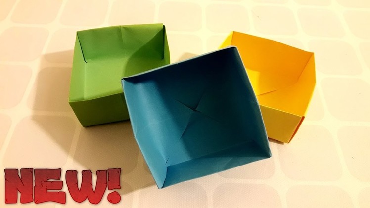 How To Make Paper Mini Box (Easy)