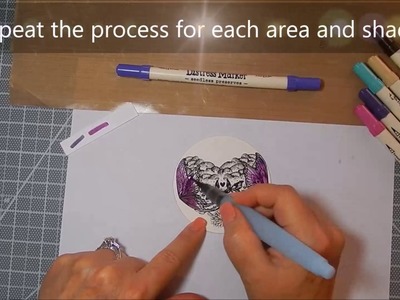 How to: Use your Distress Markers as Watercolors
