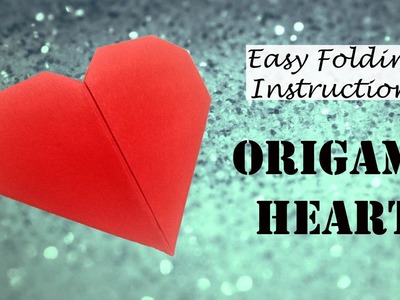 Origami Heart | Easy Valentine's Day DIY | Paper Heart | Valentine crafts
