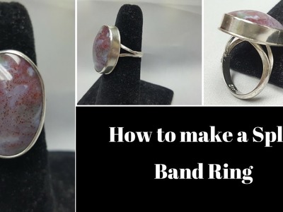 Ring  how to make split band ring Vlog 5