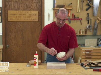 Using Paper Joins for Turning Bowls