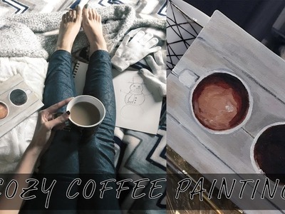 Cozy Coffee Cup Painting Tutorial - Artist Rage