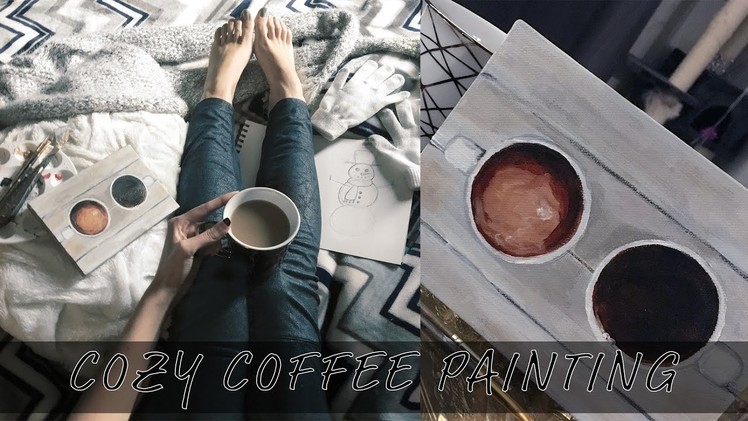Cozy Coffee Cup Painting Tutorial - Artist Rage