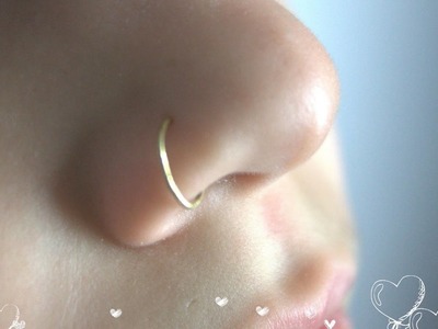 DIY Nose Ring Without Piercing Your Nose