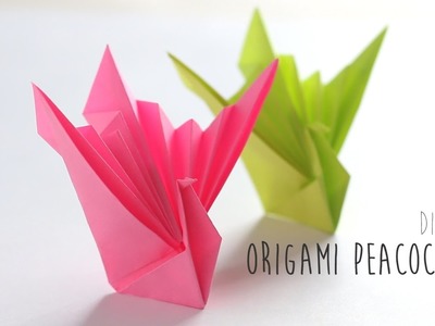 DIY: Origami Peacock