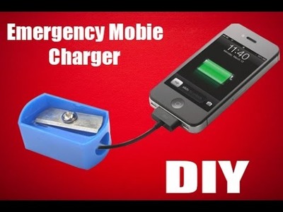 Emergency Mobile Charger | DIY Powerbank