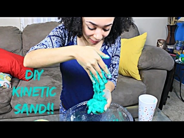 kinetic sand experiments