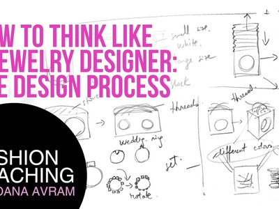 How to think like a jewelry designer: The Design Process