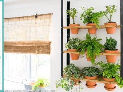 IKEA Hyllis Hack: DIY Indoor herb Garden