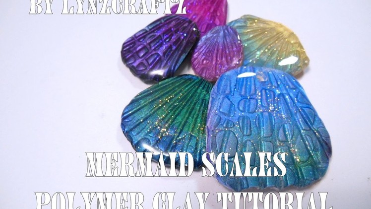 Mermaid Scales Polymer Clay Tutorial