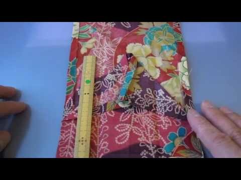 Origami Kimono with Japanese Fabric (Not Paper)