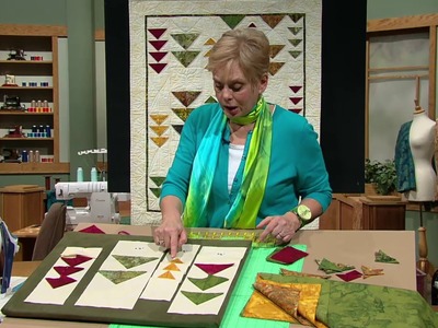 Sewing With Nancy - Quick Column Quilts, Part 3