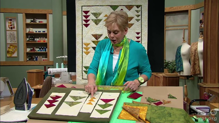 Sewing With Nancy - Quick Column Quilts, Part 3