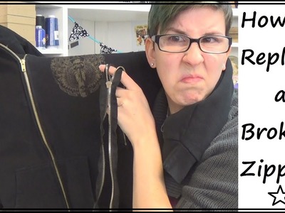 TUTORIAL! | Zipper Replacement! | Sewing Nerd!