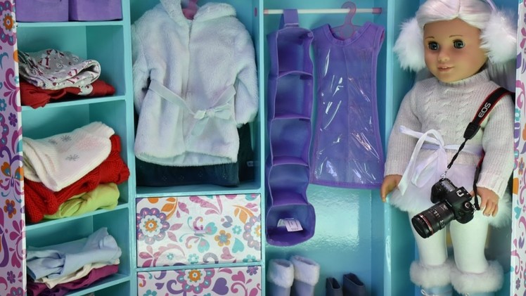 American Girl Doll Travel Trunk and Packing for American Girl Doll