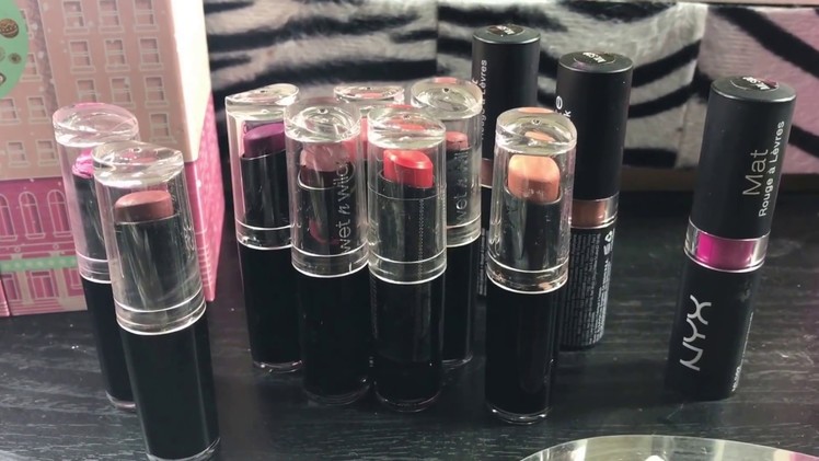 Depotting my lipsticks No Heat! DIY lipstick palette