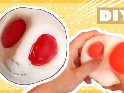 DIY Creepy Face Squishy Toy Tutorial