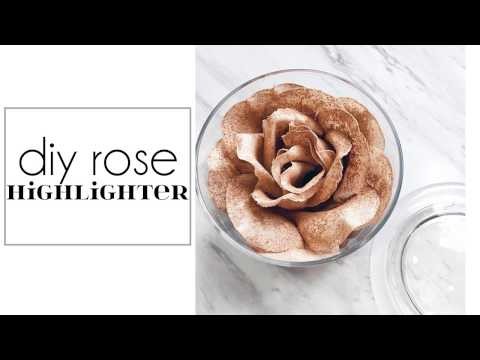 DIY Rose Highlighter | Lancome La Rose Powder Dupe | Jenni Mares