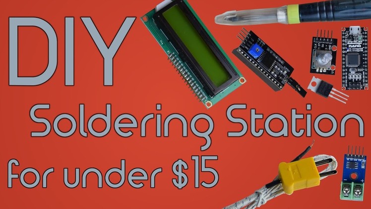 DIY Soldering Station for under $15 using Arduino