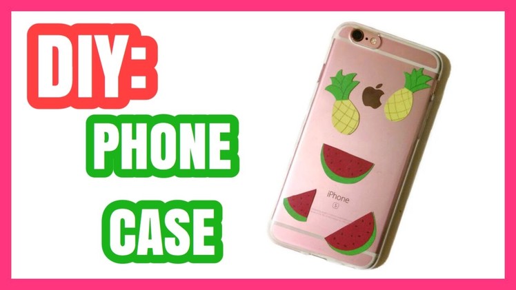 DIY Tutorial: The Most Easy Phone Case! | Super Easy!! | ORDANI DIY