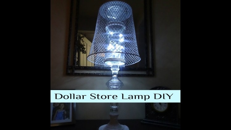 Dollar Tree Lamp DIY
