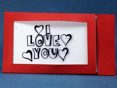 Happy Valentine's Day DIY Magic Greeting Card - Changes Color