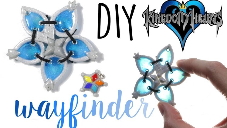 How to DIY Kingdom Hearts 3 Wayfinder Polymer Clay.Resin Tutorial