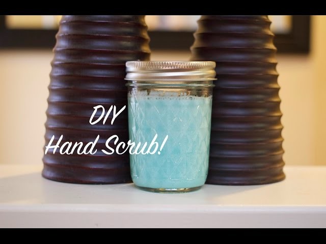 How To DIY Sugar Hand Scrub