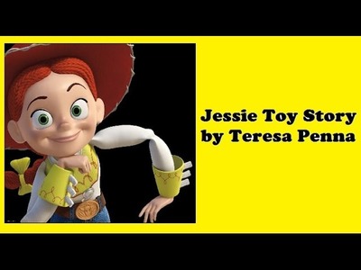 Jessie toy story, aprenda a fazer de biscuit