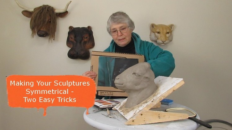 Making Your Sculptures Symmetrical - Two Easy Tricks