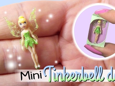 Miniature Tinkerbell Doll Tutorial. DIY Barbie Tinkerbell Doll