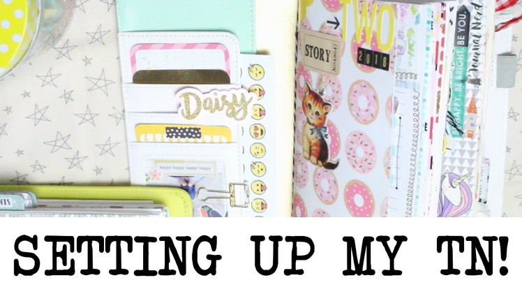 Setting Up My Creative Journal! | Craft With Me | MyGreenCow
