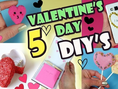 5 DIY Valentine's Day Gift Ideas and Treats!
