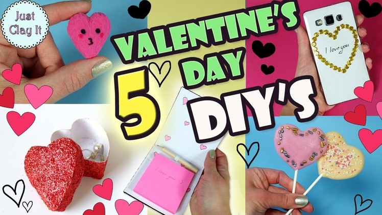 5 DIY Valentine's Day Gift Ideas and Treats!