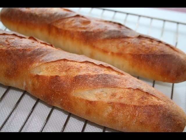 Baguette recipe.How to make baguette - Food At Home