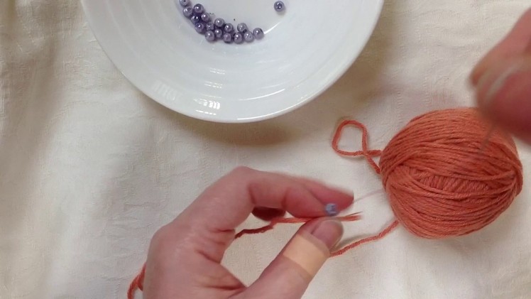 Bead crochet for beginners: How to thread your beads and ideas for using beads in crochet