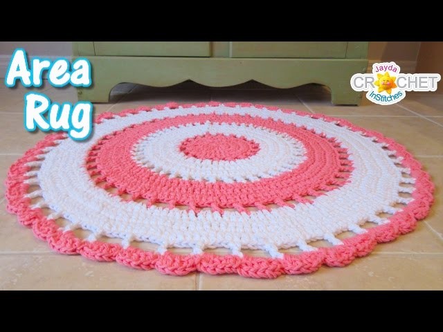 Beautiful Area Rug - Crochet Tutorial