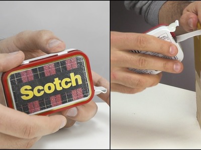 DIY Altoids Scotch Tape Dispenser