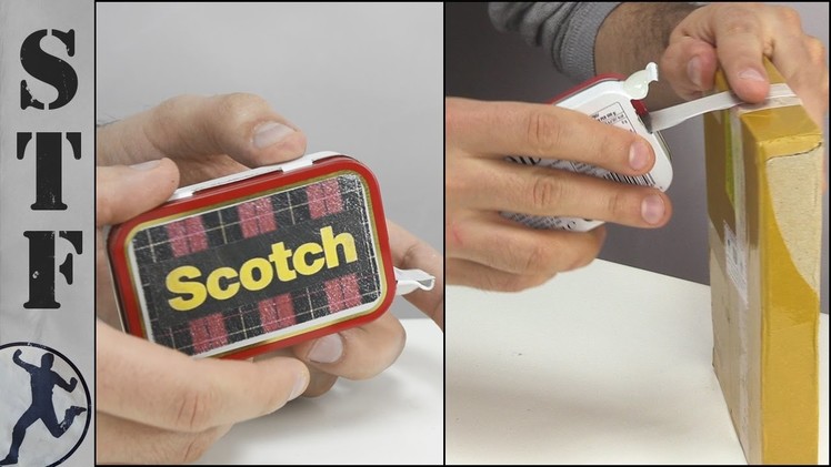 DIY Altoids Scotch Tape Dispenser