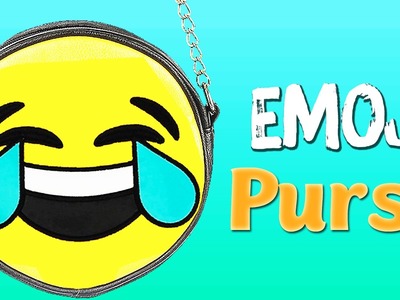 DIY EMOJI PURSE - How to make Emoji Side Bag [NO SEW]